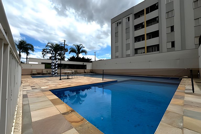 Apto 3 Quartos • Tela de Proteção | Piscina