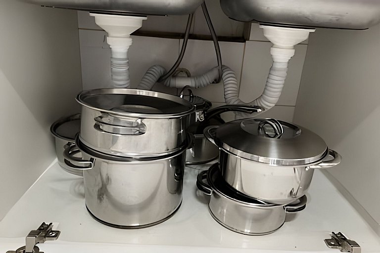 Apto espaçoso para até 8 hóspedes no Centro