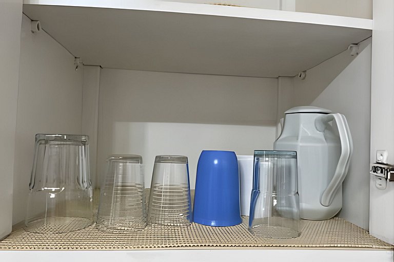 Apto espaçoso para até 8 hóspedes no Centro