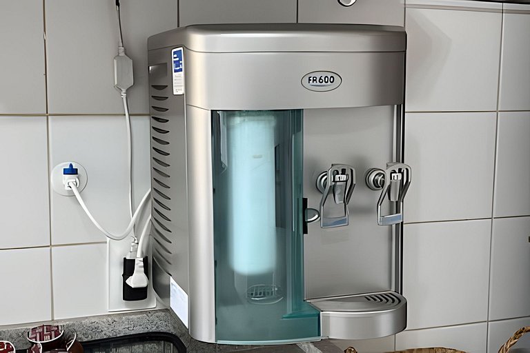 Apto espaçoso para até 8 hóspedes no Centro