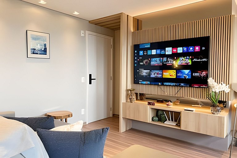 Apto 2 quartos em frente ao Shop Catuai