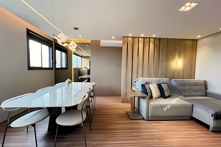 Apto 2 quartos em frente ao Shop Catuai