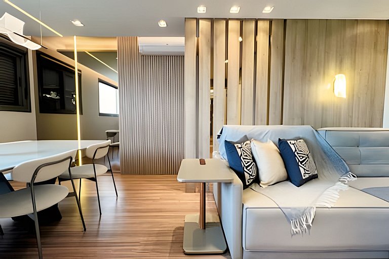 Apto 2 quartos em frente ao Shop Catuai