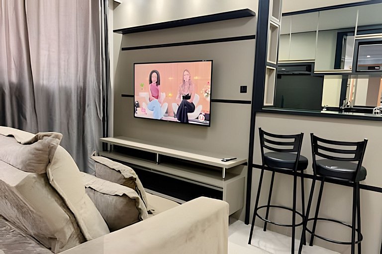 Confortavel apê próximo Uel * piscina / academia