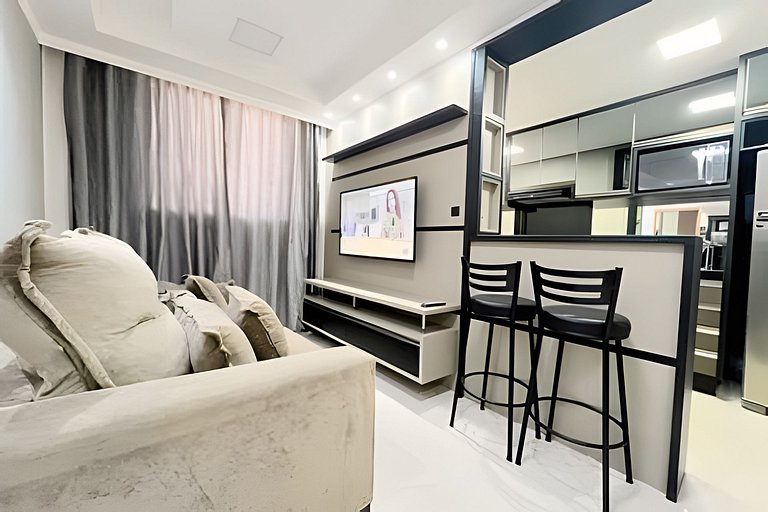 Confortavel apê próximo Uel * piscina / academia