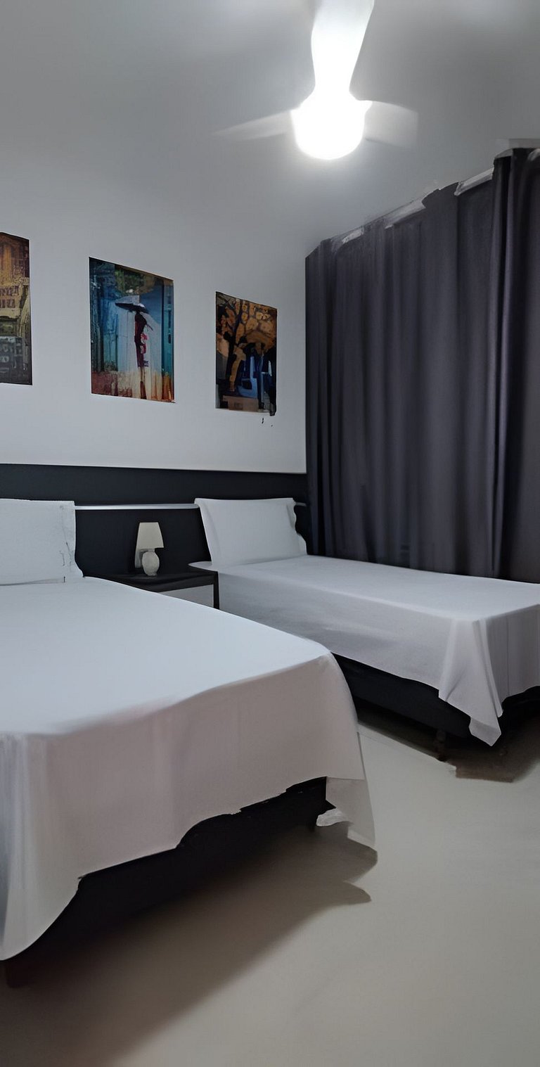 Apto com sacada e churrasqueira * Gleba Palhano