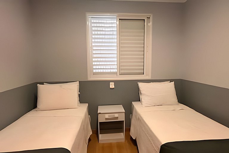 Confortável apê de 3 quartos - próx avenida JK