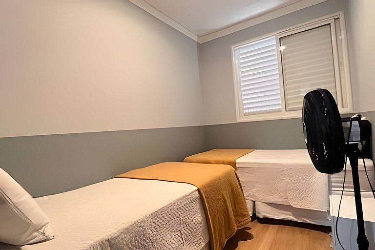 Confortável apê de 3 quartos - próx avenida JK