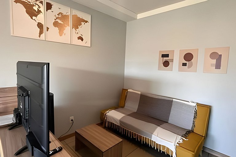 Confortável apê de 3 quartos - próx avenida JK