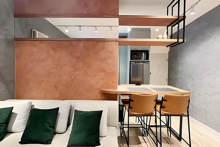 Sofisticação e conforto na região central