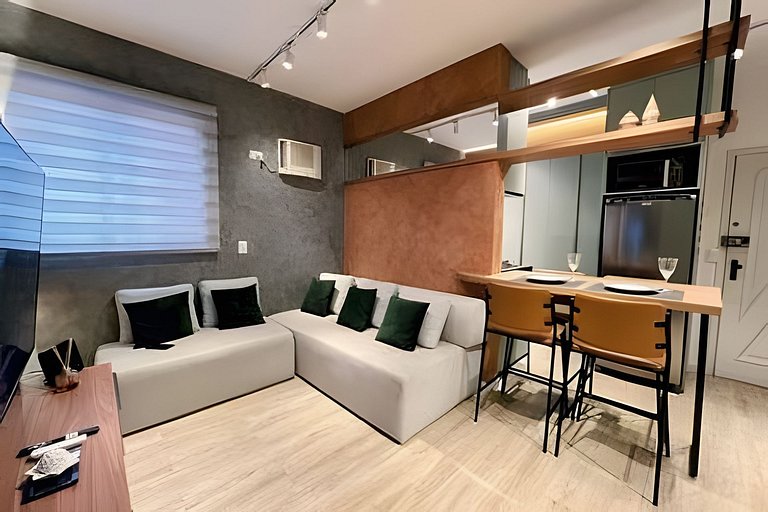 Sofisticação e conforto na região central