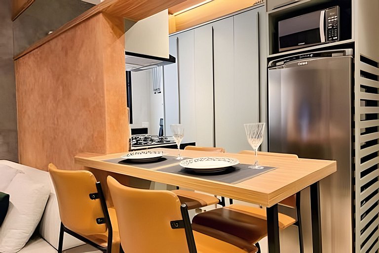 Sofisticação e conforto na região central