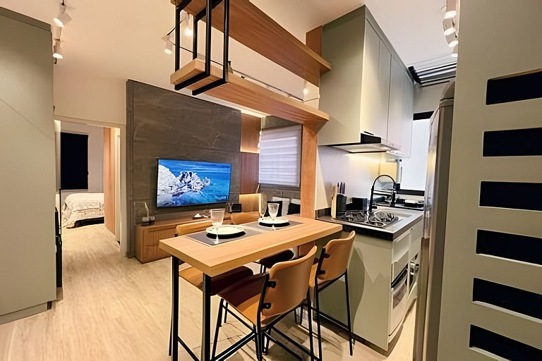 Sofisticação e conforto na região central