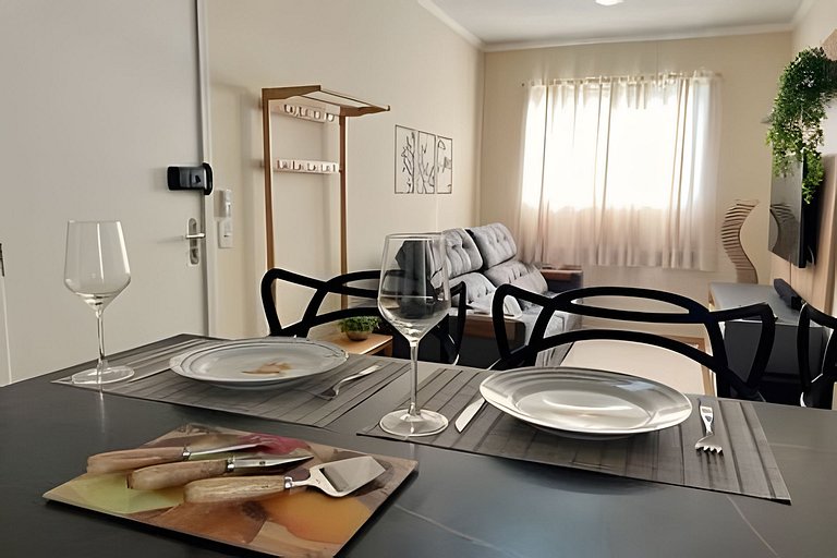 Apto aconchegante próx. ao estádio do café