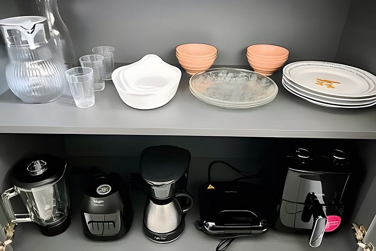 Apto aconchegante próx. ao estádio do café