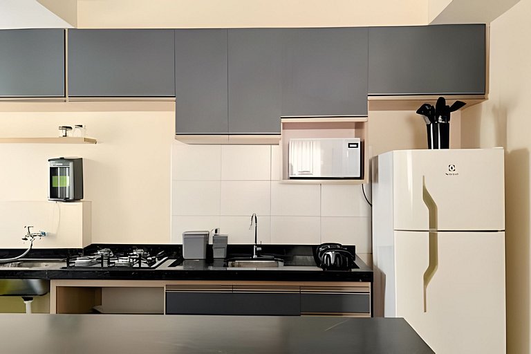 Apto aconchegante próx. ao estádio do café