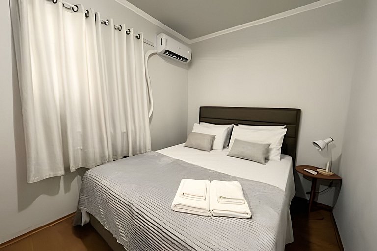 Apto aconchegante próx. ao estádio do café