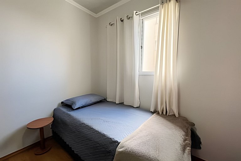 Apto aconchegante próx. ao estádio do café