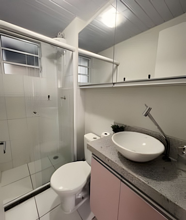 Apto aconchegante próx. ao estádio do café