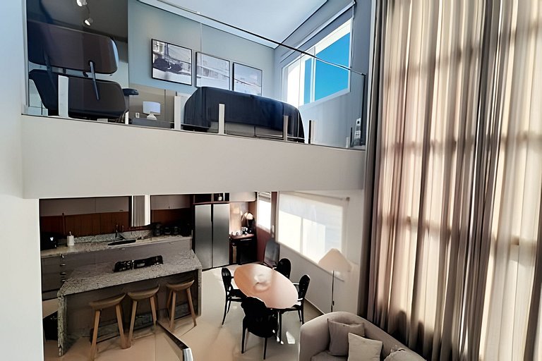 Experiência Premium: Duplex com Vista para o Lago