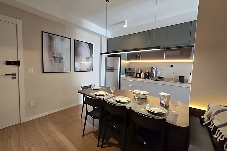 Luxo Contemporâneo • Andar Alto | Gleba Palhano