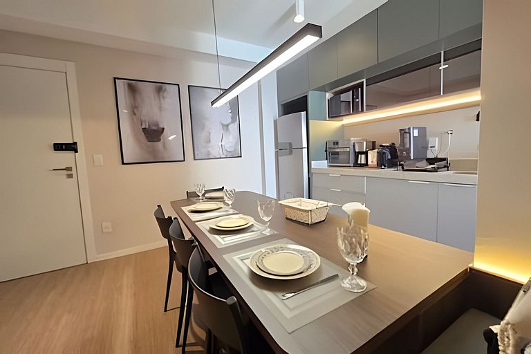 Luxo Contemporâneo • Andar Alto | Gleba Palhano