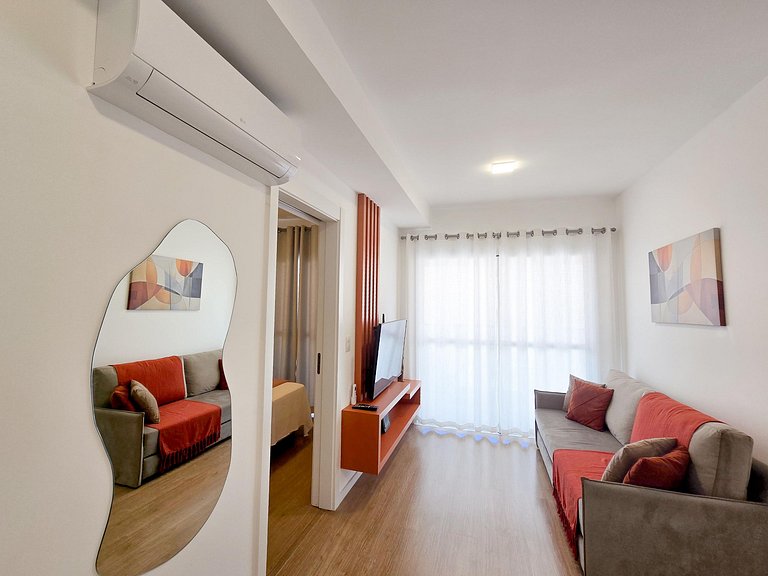 Pet Friendly • Apto Climatizado | Gleba Palhano