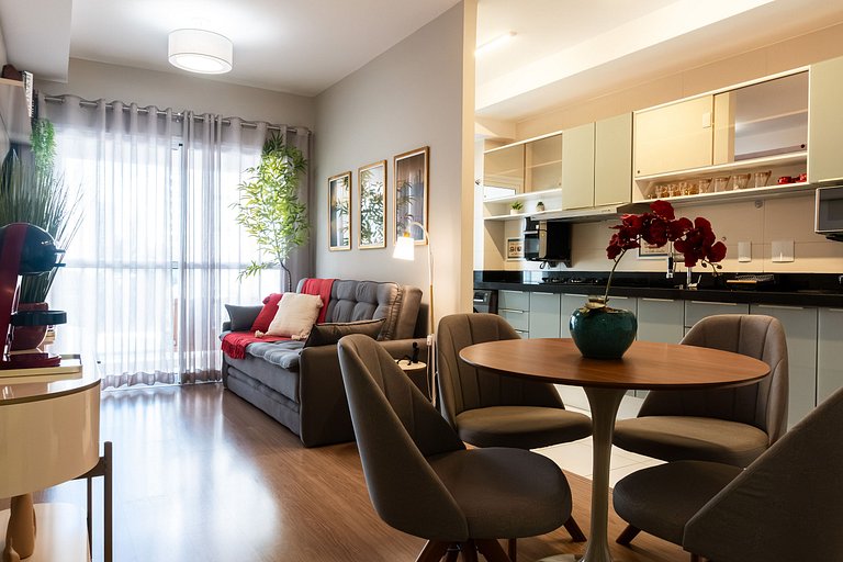 Apartamento confortável na Gleba Palhano