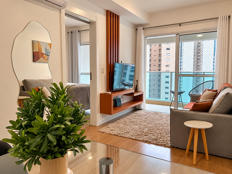 Apto Pet Friendly • Andar Alto | Gleba Palhano