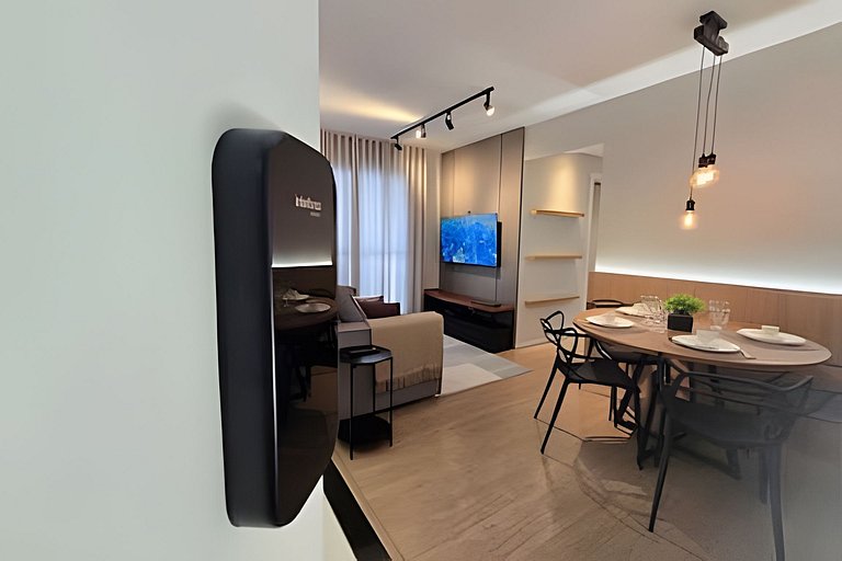 Vista Parque • Apto 2 Qts | Suíte & Home Office