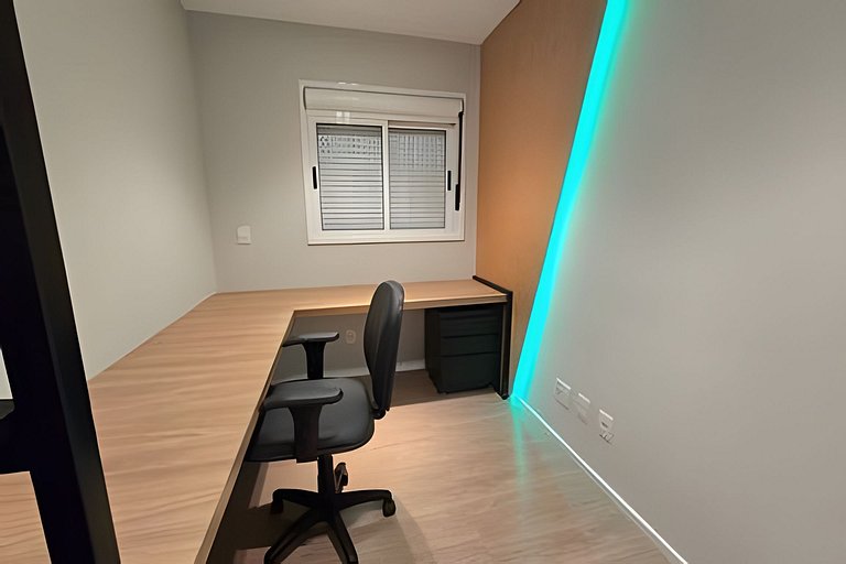 Vista Parque • Apto 2 Qts | Suíte & Home Office