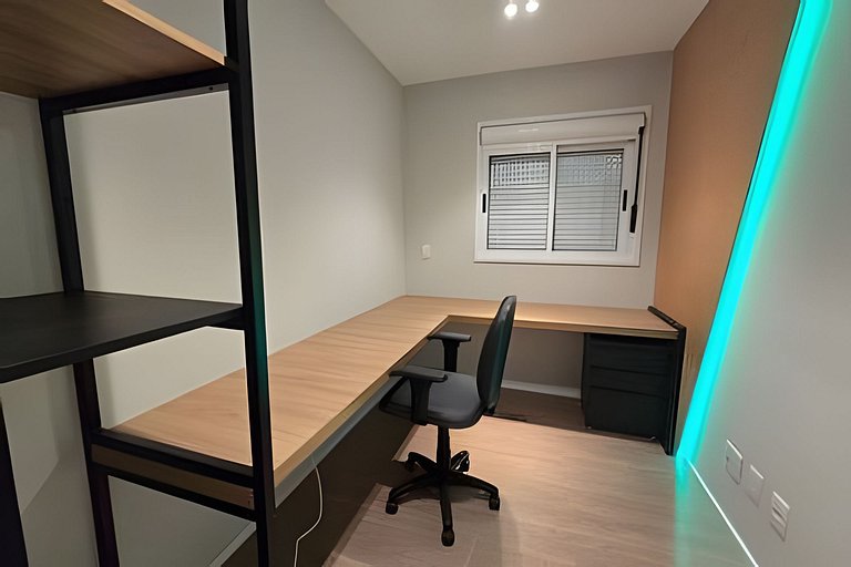 Vista Parque • Apto 2 Qts | Suíte & Home Office