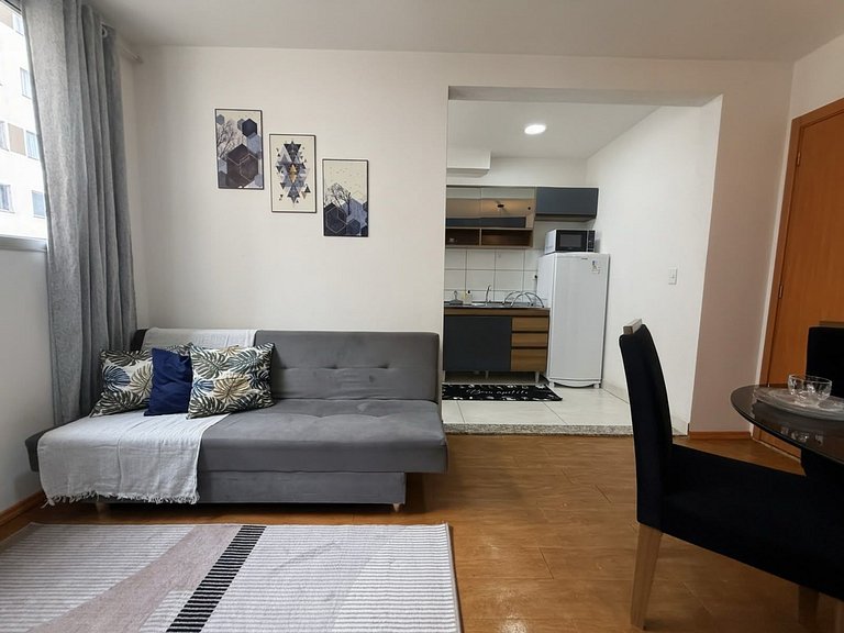 2 quartos com garagem próx UEL