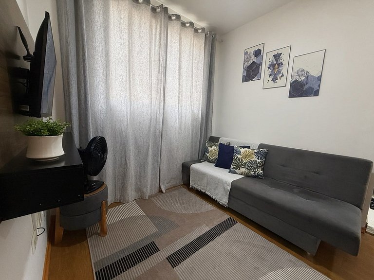2 quartos com garagem próx UEL