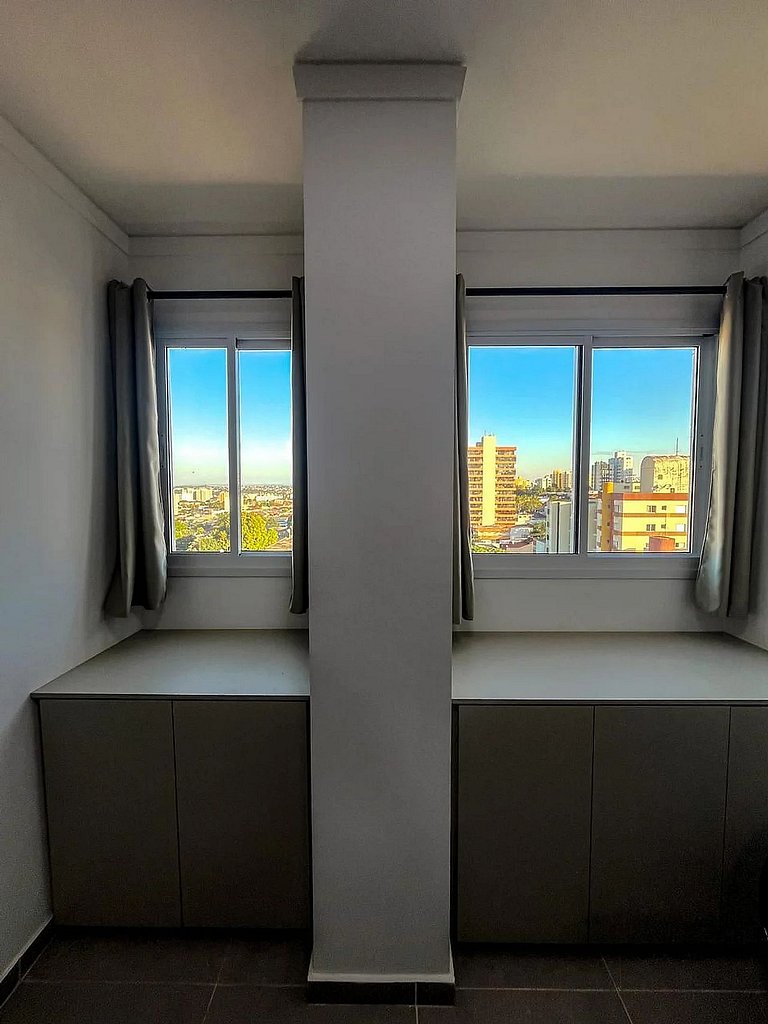 Apto central próx. a Santa Casa